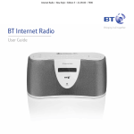 BT Internet Radio User's Manual