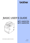 Brother MFC9465CDN User's Manual