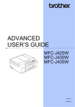Brother MFC-J425W User's Manual