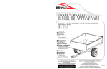 Brinly-Hardy brinly hdc-18 User's Manual