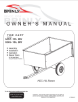 Brinly-Hardy HDC-16L User's Manual