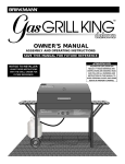 Brinkmann Gas Grill King User's Manual