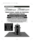 Brinkmann 140-7085-K User's Manual