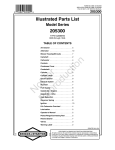 Briggs & Stratton 205300 User's Manual