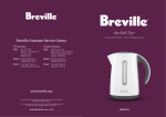 BREVILLE C12 User's Manual