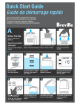 BREVILLE BTM800XL Quick Start Guide