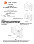 Bretford LAP30EBA User's Manual