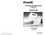Bravetti EP559 User's Manual