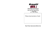 Bravetti EP558 User's Manual