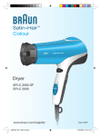 Braun SPI-C 2000 DF User's Manual