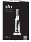 Braun Multiquick 7 4130 User's Manual