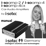 Braun i-soamp-4cx User's Manual