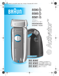 Braun 8581 User's Manual