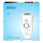Braun 5375 User's Manual