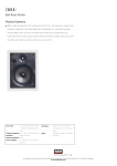 Bowers & Wilkins CWM8i User's Manual