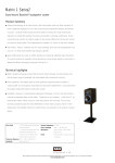 Bowers & Wilkins 1 Series2 User's Manual