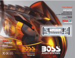 Boss Audio Systems MR1640W User's Manual