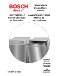 Bosch SHV99A User's Manual