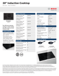 Bosch NIT5066UC Product Information