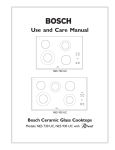 Bosch NES 730 UC User's Manual