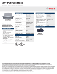 Bosch HUI54451UC Product Information