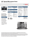 Bosch HMC80251UC Product Information