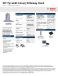 Bosch HCP36651UC Product Information