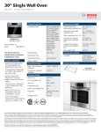 Bosch HBL8451UC Product Information
