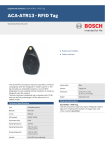 Bosch Tokens/25 User's Manual