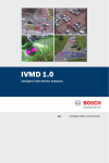 Bosch Appliances Home Security System IVMD 1.0 User's Manual