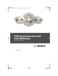Bosch F220 User's Manual
