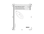 Bosch 2400ES User's Manual