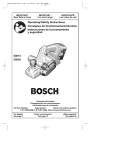 Bosch Power Tools 53518 User's Manual