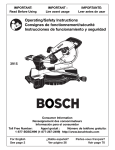 Bosch Power Tools 3915 User's Manual
