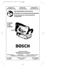 Bosch Power Tools 1276DVS User's Manual