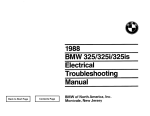 BMW 325I User's Manual
