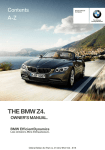 BMW Z4 Owner's Manual