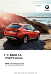 BMW X1 Owner's Manual