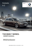 BMW 740Ld Owner's Manual