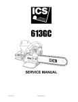 Blount ICS 613GC User's Manual