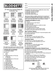 Blodgett B36-COMBOS User's Manual