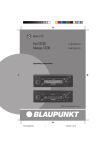 Blaupunkt KIEL CD36 User's Manual