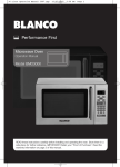 Blanco BMO300X User's Manual