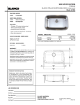 Blanco 441024 User's Manual