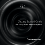 Blackberry Storm 9530 User's Manual
