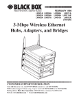 Black Box LW008A User's Manual