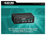 Black Box DT Pro II User's Manual