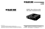 Black Box AC1021A-REC User's Manual