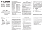 Black Box LMC213AE-MMSC-R2 User's Manual