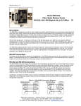 Black Box Modem Fiber Optic Modem User's Manual